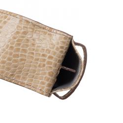 Pre Owned Montblanc Brown Leather Boheme Pen Pouch