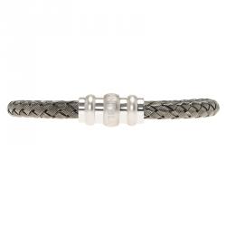 Pre Owned سوار مون بلان فضة مغزول