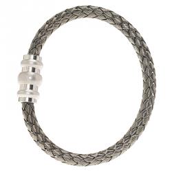 Pre Owned سوار مون بلان فضة مغزول