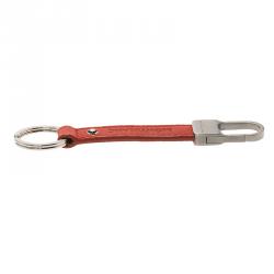 Pre Owned Montblanc Red Leather Key Fob Pen Keyring