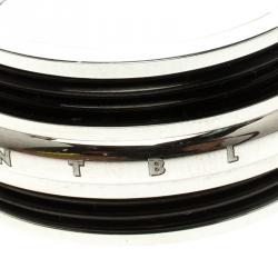 Pre Owned Montblanc Men's Contemporary Collection Black PVD Steel Sliding Ring Size 66