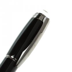 Pre Owned Montblanc StarWalker Midnight Fineliner Pen and Business Card Holder Set