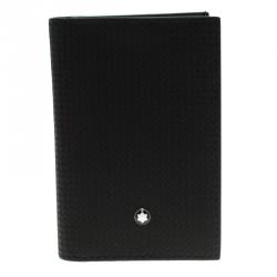 Pre Owned Montblanc StarWalker Midnight Fineliner Pen and Business Card Holder Set