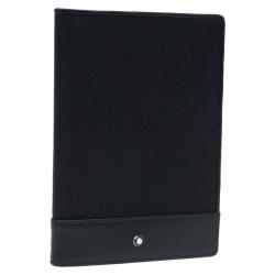 Pre Owned Montblanc Black Meisterstück Leather Passport Holder