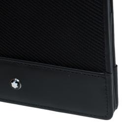 Pre Owned Montblanc Black Meisterstück Leather Passport Holder