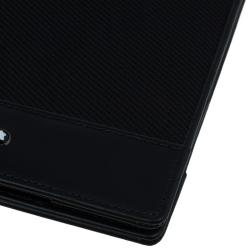 Pre Owned Montblanc Black Meisterstück Leather Passport Holder