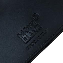 Pre Owned Montblanc Black Meisterstück Leather Passport Holder