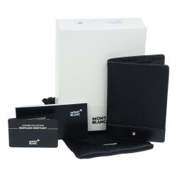 Pre Owned Montblanc Black Meisterstück Leather Passport Holder