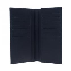 Pre Owned Montblanc Brown Leather Bifold Wallet