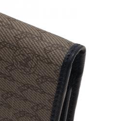 Pre Owned Montblanc Brown Leather Bifold Wallet