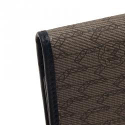 Pre Owned Montblanc Brown Leather Bifold Wallet
