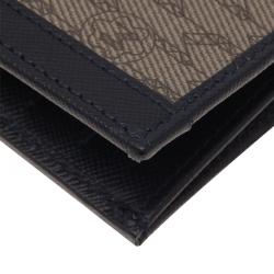 Pre Owned Montblanc Brown Leather Bifold Wallet