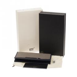 Pre Owned Montblanc Brown Leather Bifold Wallet