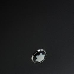 Pre Owned محفظة بطاقات مون بلان جلد أسود