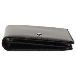 Pre Owned Montblanc Black Leather Meisterstuck Card Holder