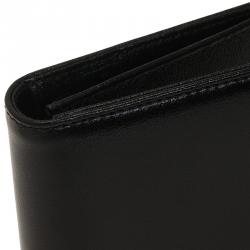 Pre Owned Montblanc Black Leather Meisterstuck Card Holder