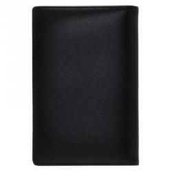 Pre Owned محفظة بطاقات مون بلان مايسترستاك جلد أسود