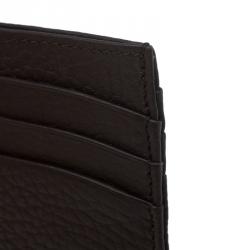 Pre Owned Montblanc Brown Leather Card Holder