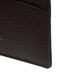 Pre Owned Montblanc Brown Leather Card Holder