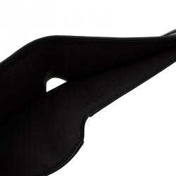 Pre Owned محفظة مون بلان ثنائية الطي جلد بني وكانفاس مونوغرامي