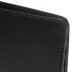 Pre Owned Montblanc Black Leather Miesterstuck Bifold Wallet