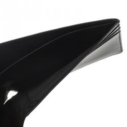 Pre Owned Montblanc Black Leather Miesterstuck Bifold Wallet