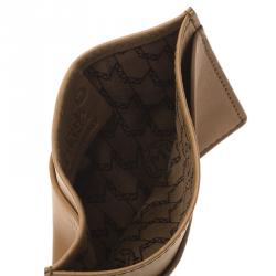 Pre Owned Montblanc Brown Leather Card Holder