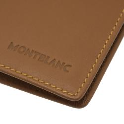 Pre Owned Montblanc Natural Brown Leather Baby Diary