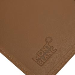 Pre Owned Montblanc Natural Brown Leather Baby Diary