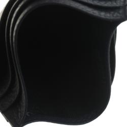 Pre Owned Montblanc Navy Blue Soft Grain Leather Meisterstuck Card Holder 6CC