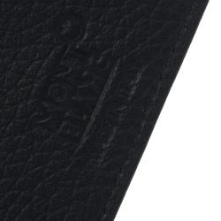 Montblanc Navy Blue Soft Grain Leather Meisterstuck Card Holder 6CC