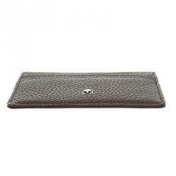 Montblanc Brown Soft Grain Leather Meisterstuck Card Holder 6CC