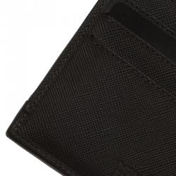 Pre Owned Montblanc Brown Leather and Monogram Canvas Notebook