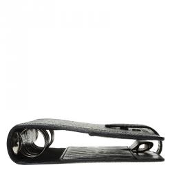 Pre Owned Montblanc Brown  Crocodile Embossed La Vie De Boheme Medium Organizer