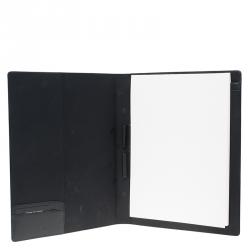 مملوكة مسبقًا حافظة أوراق  مون بلان جلد سوداء