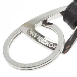 Pre Owned Montblack Black Leather Meisterstuck Keyring
