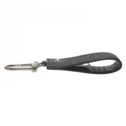 Pre Owned Montblanc Black Signature Leather Meisterstuck Keyring