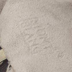 Pre Owned Montblanc Brown Leather Lady Star Zip Pen Pouch