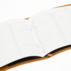 Pre Owned Montblanc Brown Leather Square Diary Organizer