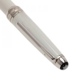 مملوكة مسبقًا Montblanc White Laquer Rollerball-Pen