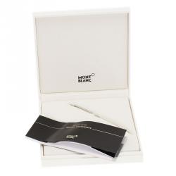 مملوكة مسبقًا Montblanc White Laquer Rollerball-Pen