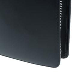 مملوكة مسبقًا مفكرة مون بلان ميسترستوك جلد أسود كبيرة