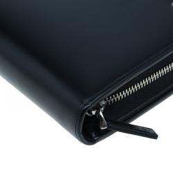 مملوكة مسبقًا مفكرة مون بلان ميسترستوك جلد أسود كبيرة