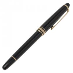 Pre Owned Montblanc Black Resin Meisterstuck Classique Rollerball Pen