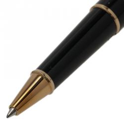 Pre Owned Montblanc Black Resin Meisterstuck Classique Rollerball Pen