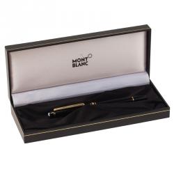 Pre Owned قلم حبر  مون بلان ميسترستاك لو جراند راتنج أسود 