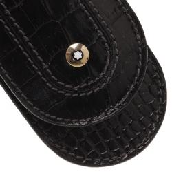 Pre Owned جراب قلم مون بلان مايستر ستاك جلد ثعبان مزدوج