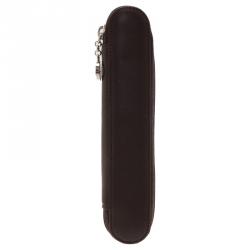 Pre Owned جراب قلم مون بلان مايستر ستاك جلد بني بسحاب