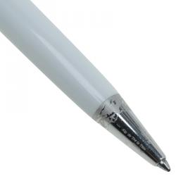 Pre Owned Montblanc White Lacquer Meisterstück Women's Ballpoint Pen