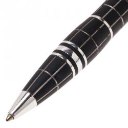 Pre Owned Montblanc Starwalker Metal & Rubber Fineliner Platinum-plated Pen